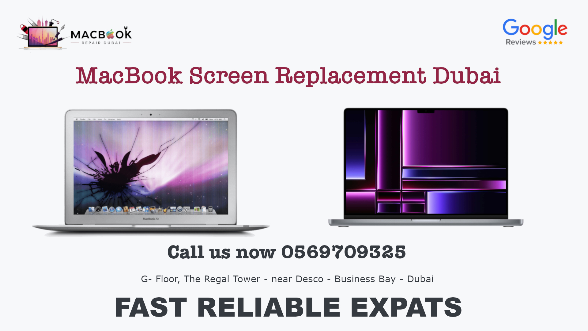 MacBook Screen Replacement Dubai